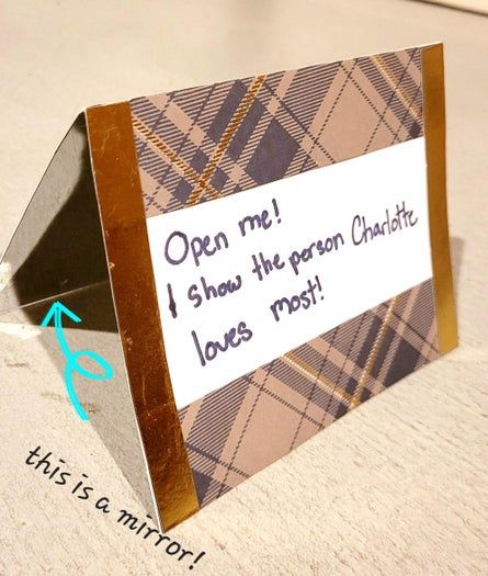 DIY可爱镜面贺卡教程，超有趣手写卡片制作-第1张图片-趣作屋