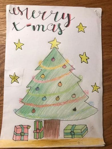 圣诞节手工贺卡制作教程，简单又暖心-第6张图片-趣作屋