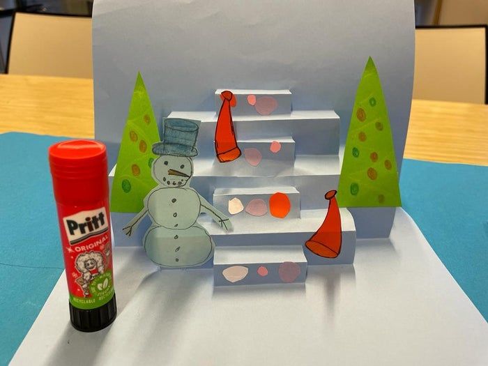 超简单圣诞立体贺卡手工教程-第18张图片-趣作屋