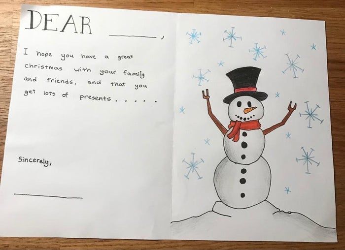 圣诞节手工贺卡制作教程，简单又暖心-第9张图片-趣作屋