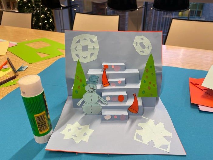 超简单圣诞立体贺卡手工教程-第1张图片-趣作屋
