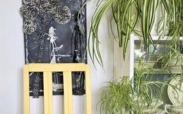 70年老餐椅翻新教程：从灰粉到亮眼黄
