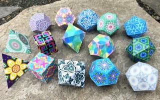 用数学App和切割机制作创意手工艺品教程