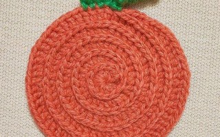 秋季风钩针餐垫手工制作教程