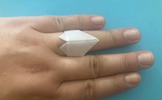 超实用！低成本手工折纸戒指制作教程