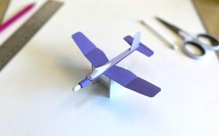 手工制作迷你滑翔机教程，锻炼手部灵活度