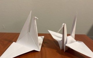 轻松学会两种千纸鹤折法，适合学生手工入门