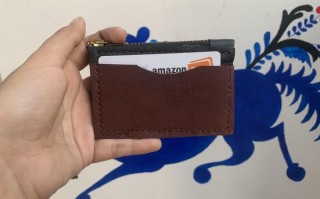 零基础也能做！用废皮革边角料手工制作小钱包教程