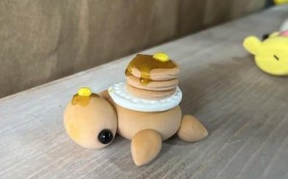 低成本手工制作乌龟造型松饼摆件教程