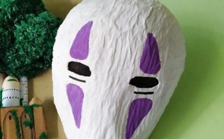 低成本手工制作无脸男面具教程