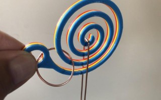 手工制作铜丝解谜小玩具教程