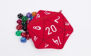 DIY D20骰子造型笔袋教程 - 刺绣机制作指南