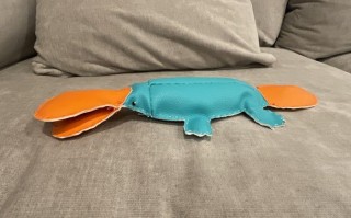 手工制作搞笑大嘴鸭嘴兽毛绒玩具教程
