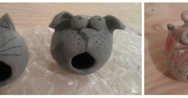 陶瓷动物圣诞挂饰DIY教程：从捏塑到烧制完整指南