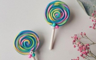 软陶糖果饰品制作教程-亲子DIY手作耳环