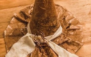 超简单！用纸袋手工制作可爱女巫帽教程