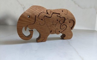 手工制作小象拼图教程，锻炼思维超有趣