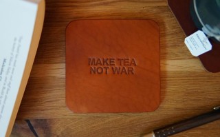 手工制作个性化皮质杯垫教程，附3D打印印章技巧