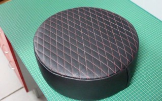 零基础自制皮革凳子全过程，软包缝纫新手也能学会