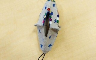 零预算回收利用手工制作悬挂铃铛教程