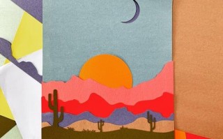 用Cricut Explore Air制作分层风景画的完整教程