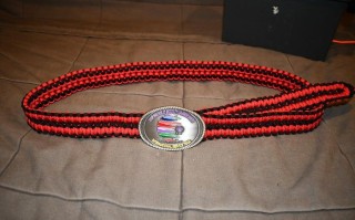 DIY手工伞绳腰带制作教程