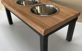 低成本DIY狗狗喂食架制作教程