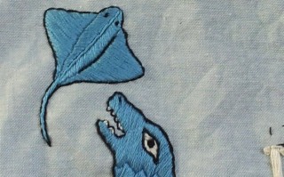 手工刺绣入门教程：掌握回针绣、茎状绣与缎面绣技巧