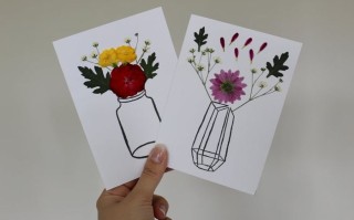 手工压花卡片制作教程，母亲节创意礼物推荐