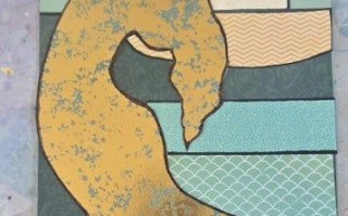 手工DIY海洋主题拼贴画教程 - 制作创意礼物的详细步骤