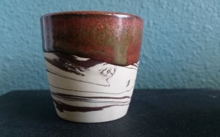 陶轮制作彩色杯子教程——简易陶艺项目全解析