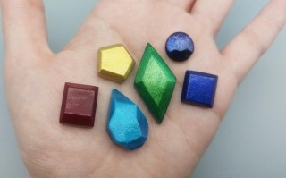 自制水晶宝石教程：风干粘土打造独特饰品