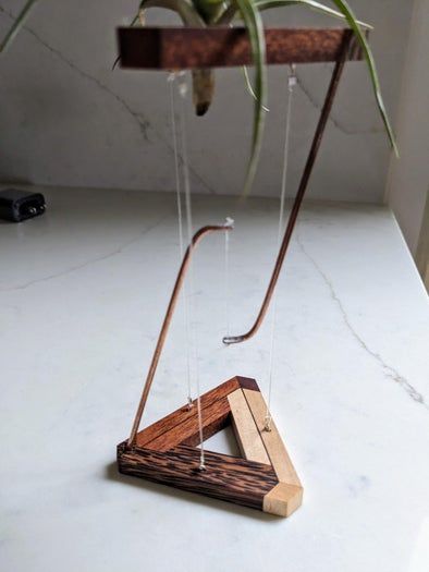 手工制作视觉错觉空气花瓶教程，用张力结构打造神奇漂浮花瓶-第2张图片-趣作屋