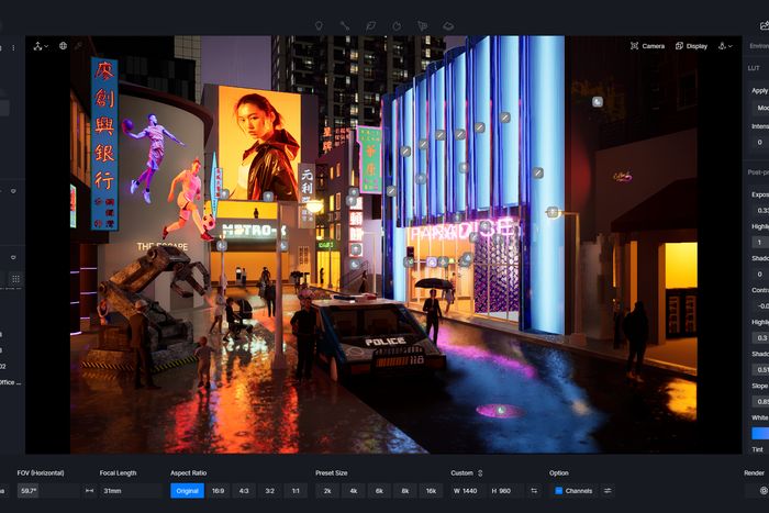 赛博朋克主题乐园设计全解析:从灵感草图到渲染后期的完整创作流程-第10张图片-趣作屋 赛博朋克主题乐园设计全解析:从灵感草图到渲染后期的完整创作流程-第10张图片-趣作屋