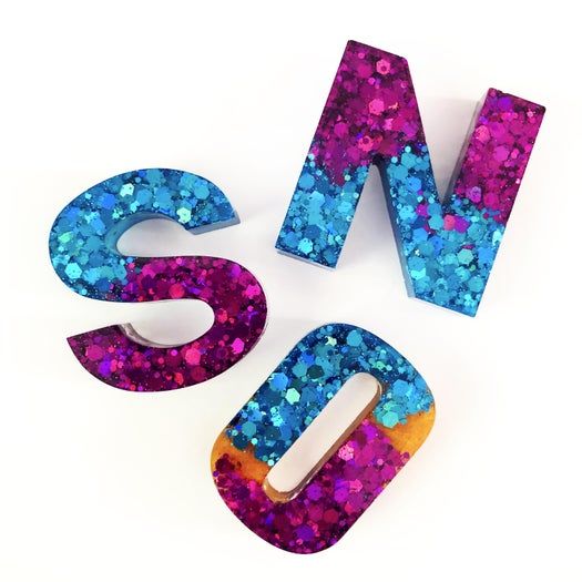 手工制作闪亮树脂字母钥匙扣教程-第16张图片-趣作屋 手工制作闪亮树脂字母钥匙扣教程-第16张图片-趣作屋