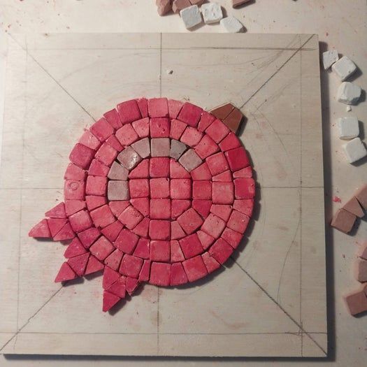 零基础也能做！古罗马风马赛克手工DIY教程-第22张图片-趣作屋