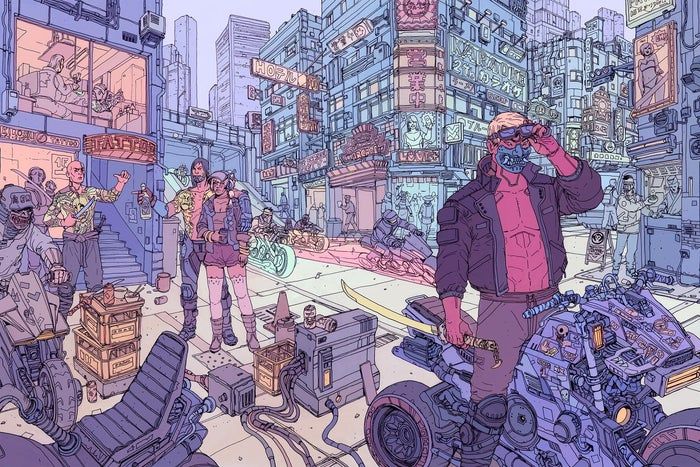 赛博朋克主题乐园设计全解析:从灵感草图到渲染后期的完整创作流程-第4张图片-趣作屋 赛博朋克主题乐园设计全解析:从灵感草图到渲染后期的完整创作流程-第4张图片-趣作屋