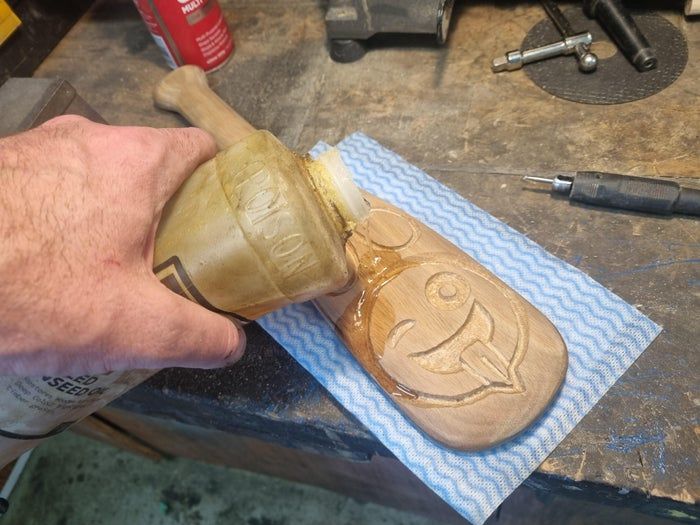 手工雕刻Patu棍棒教程，现代设计轻松上手-第22张图片-趣作屋