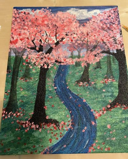 新手也能轻松上手的樱花油画教程-第25张图片-趣作屋 新手也能轻松上手的樱花油画教程-第25张图片-趣作屋