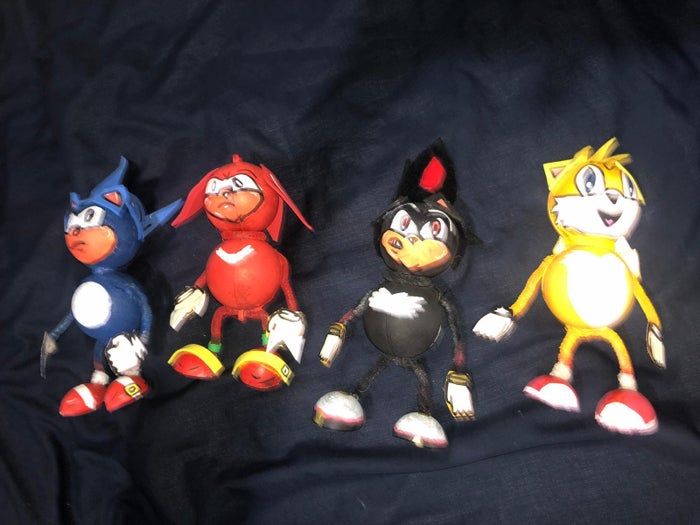 低成本手工制作《音速小子》角色玩偶教程-第1张图片-趣作屋 低成本手工制作《音速小子》角色玩偶教程-第1张图片-趣作屋