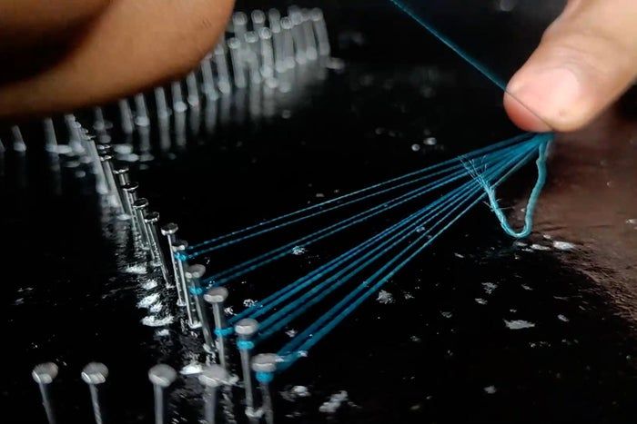 用线做图案的创意手工教程,零基础也能轻松上手-第19张图片-趣作屋 用线做图案的创意手工教程,零基础也能轻松上手-第19张图片-趣作屋