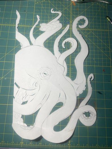 环保主题剪纸艺术教程:用减法创作海洋警示作品-第3张图片-趣作屋 环保主题剪纸艺术教程:用减法创作海洋警示作品-第3张图片-趣作屋