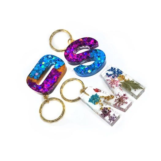 手工制作闪亮树脂字母钥匙扣教程-第1张图片-趣作屋 手工制作闪亮树脂字母钥匙扣教程-第1张图片-趣作屋