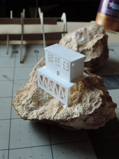 超简单手工建筑模型教程:用石头DIY迷你风车和灯塔-第14张图片-趣作屋 超简单手工建筑模型教程:用石头DIY迷你风车和灯塔-第14张图片-趣作屋