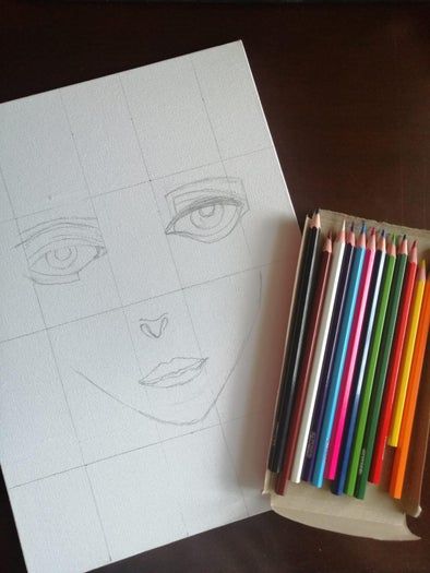 用废纸DIY人脸拼贴画的环保手工教程-第17张图片-趣作屋