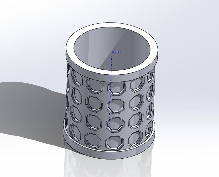 用SolidWorks设计带图案的花瓶并DIY组装教程-第16张图片-趣作屋