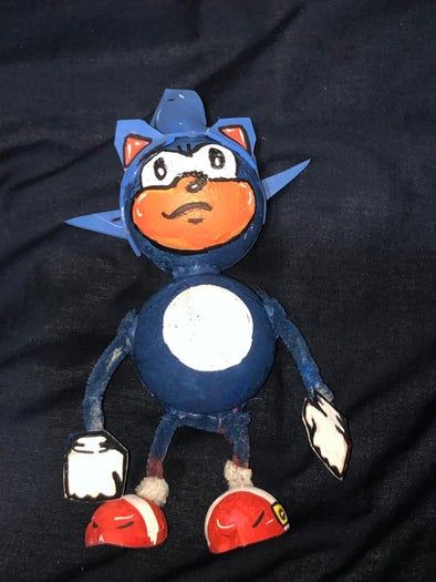 低成本手工制作《音速小子》角色玩偶教程-第2张图片-趣作屋 低成本手工制作《音速小子》角色玩偶教程-第2张图片-趣作屋