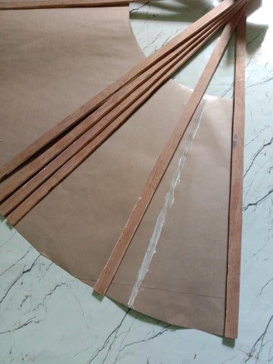 用圆周率π创意DIY墙面装饰大扇子教程-第13张图片-趣作屋 用圆周率π创意DIY墙面装饰大扇子教程-第13张图片-趣作屋