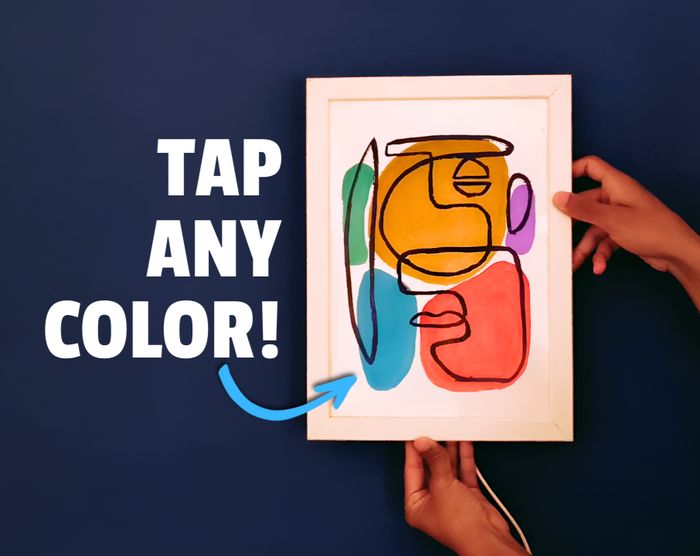 亲手打造立体派互动艺术灯:把毕加索风格变成会变色的智能画作-第1张图片-趣作屋 亲手打造立体派互动艺术灯:把毕加索风格变成会变色的智能画作-第1张图片-趣作屋