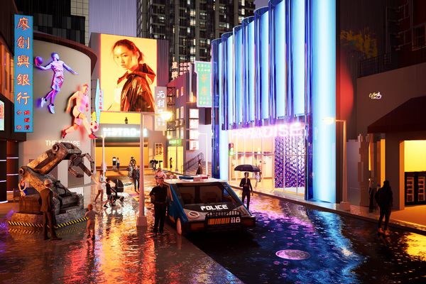 赛博朋克主题乐园设计全解析:从灵感草图到渲染后期的完整创作流程-第11张图片-趣作屋 赛博朋克主题乐园设计全解析:从灵感草图到渲染后期的完整创作流程-第11张图片-趣作屋